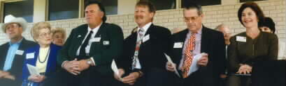 Monahans officials and Texas First Lady